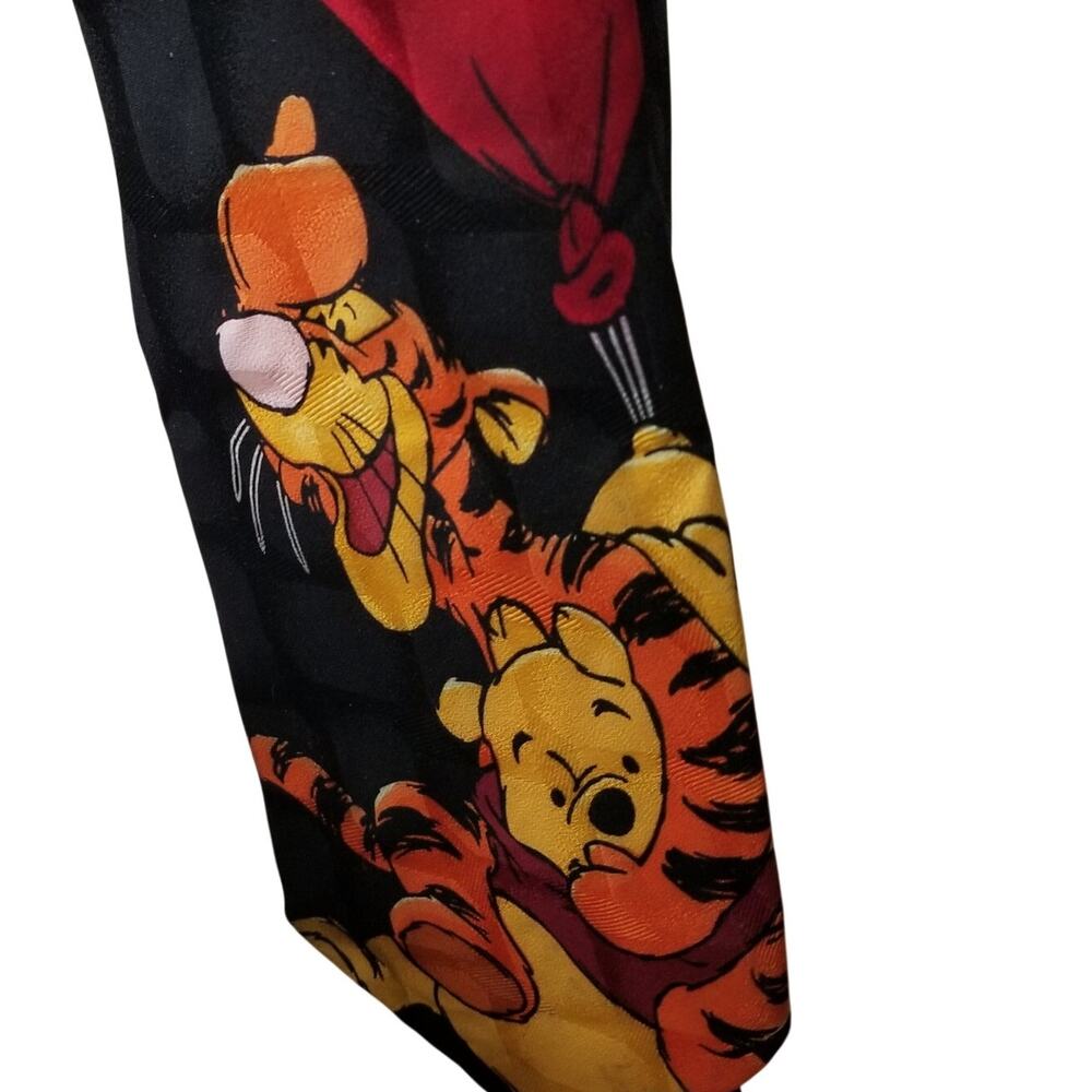 "TIGGER" SILK Neck Tie -   From Walt Disney Winnie the Pooh Eeyore "Tigger"